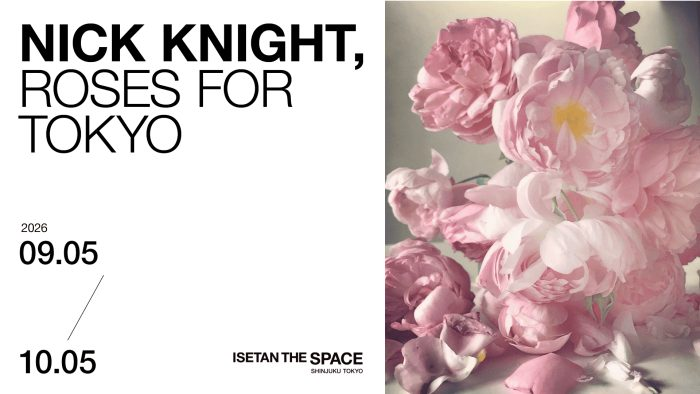 NICK KNIGHT – ROSES FOR TOKYO|9月5日(土)〜10月5日(月)伊勢丹新宿店で開催!ニック・ナイトが薔薇をテーマにした作品を展示・販売